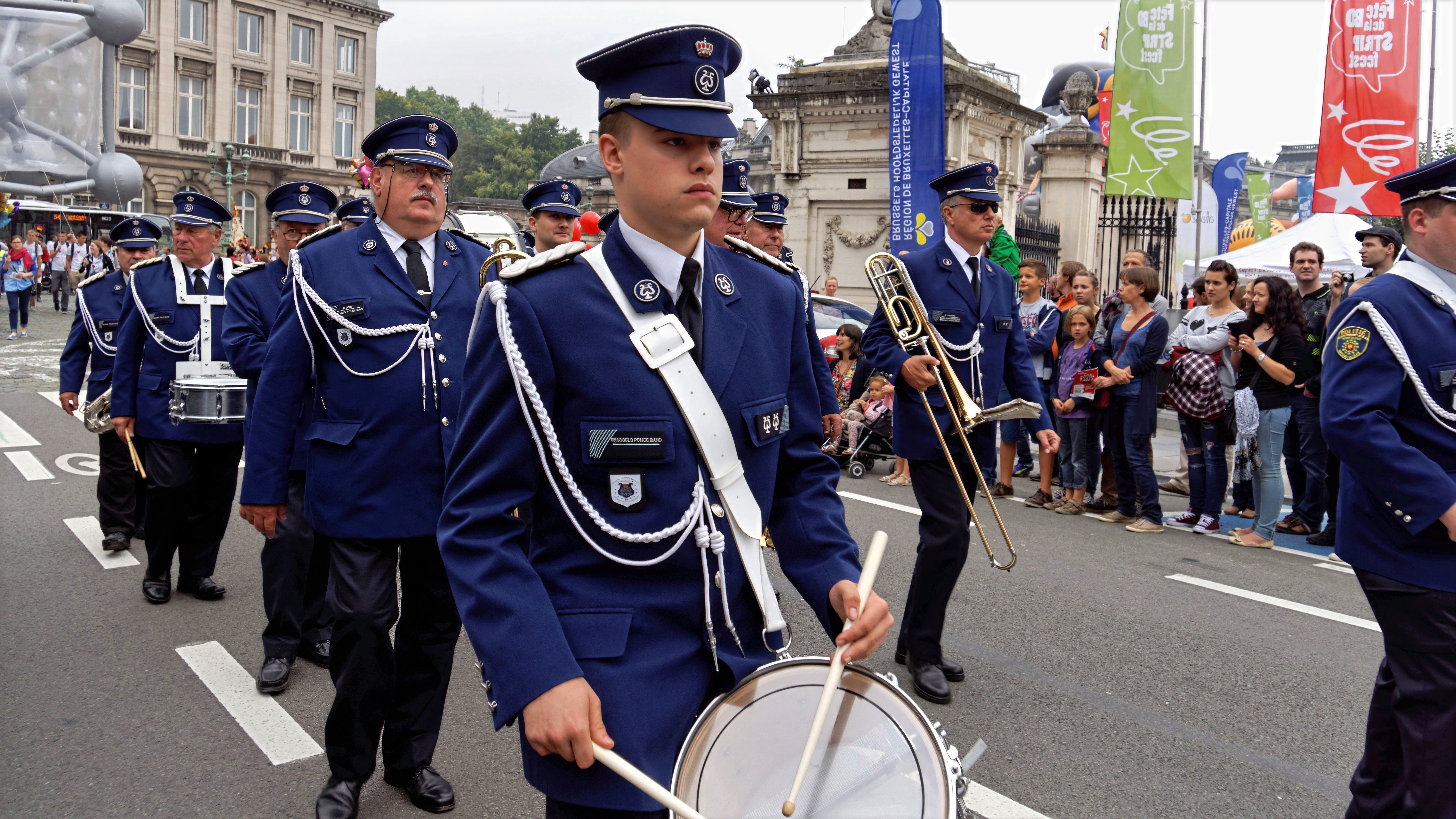 Balloon’s Day Parade, Fête de la BD, Bruxelles, 6 septembre 2014.