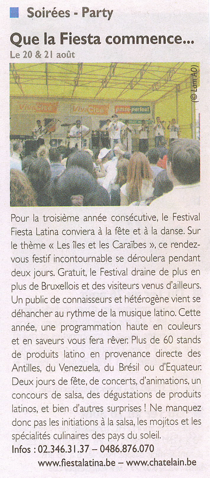 Que la Fiesta commence...