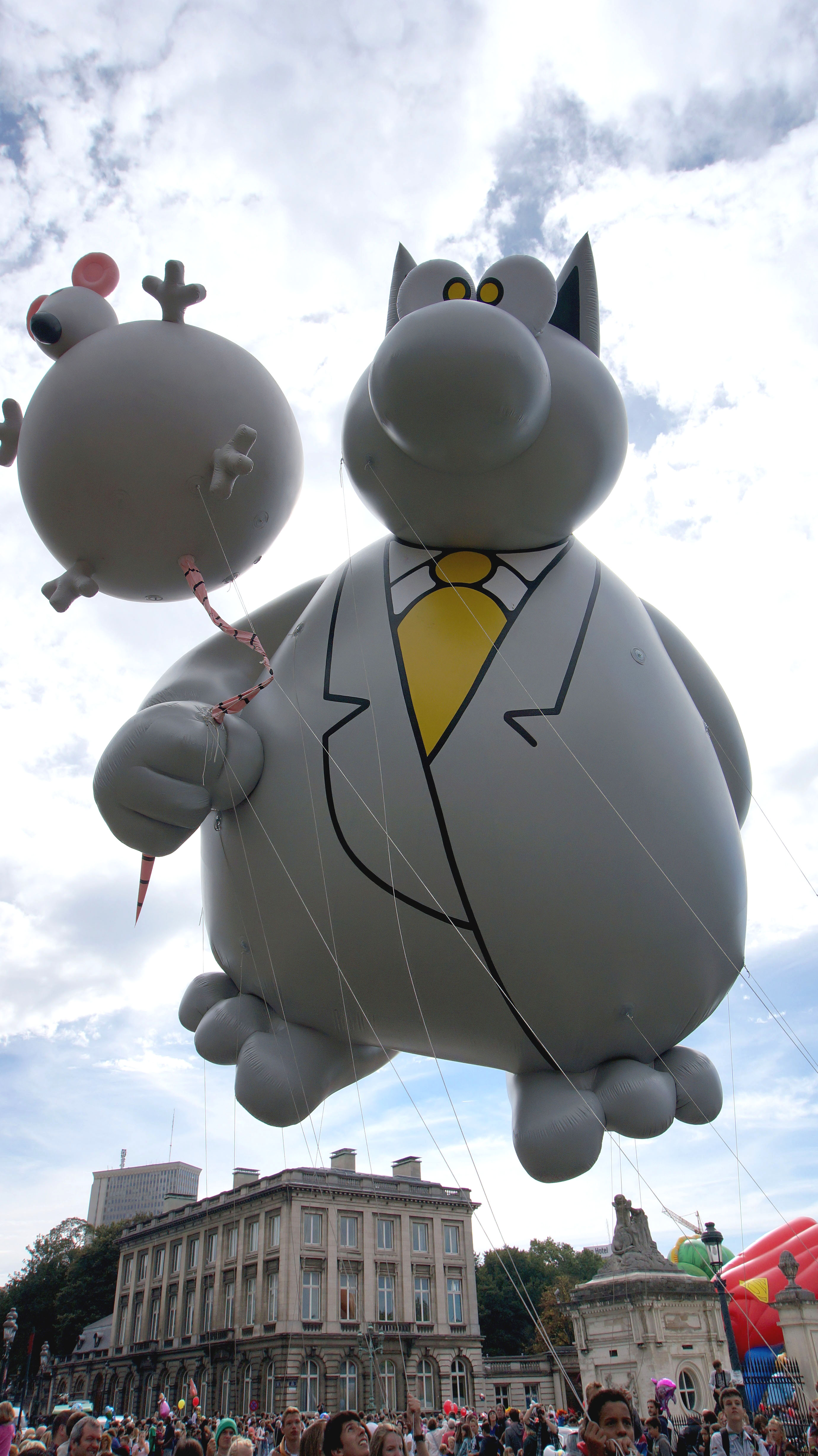 Balloon’s Day Parade photographiée par Miguel Discart et Kiri Karma, Fête de la BD, Bruxelles, 7 septembre 2013.