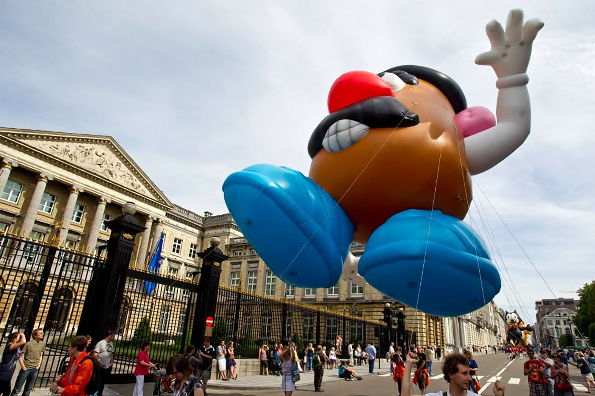 Balloon’s Day Parade, Fête de la BD, Bruxelles, 10 septembre 2011.