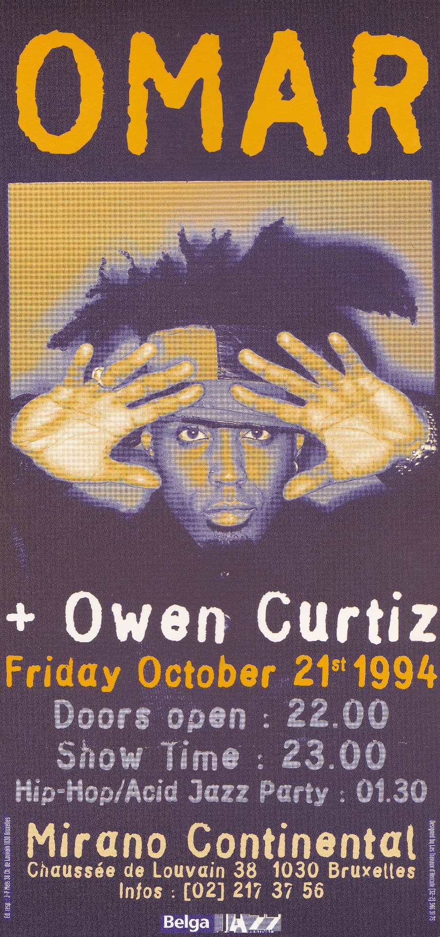 Omar + Owen Curtis - Mirano Continental, 21 octobre 1994
