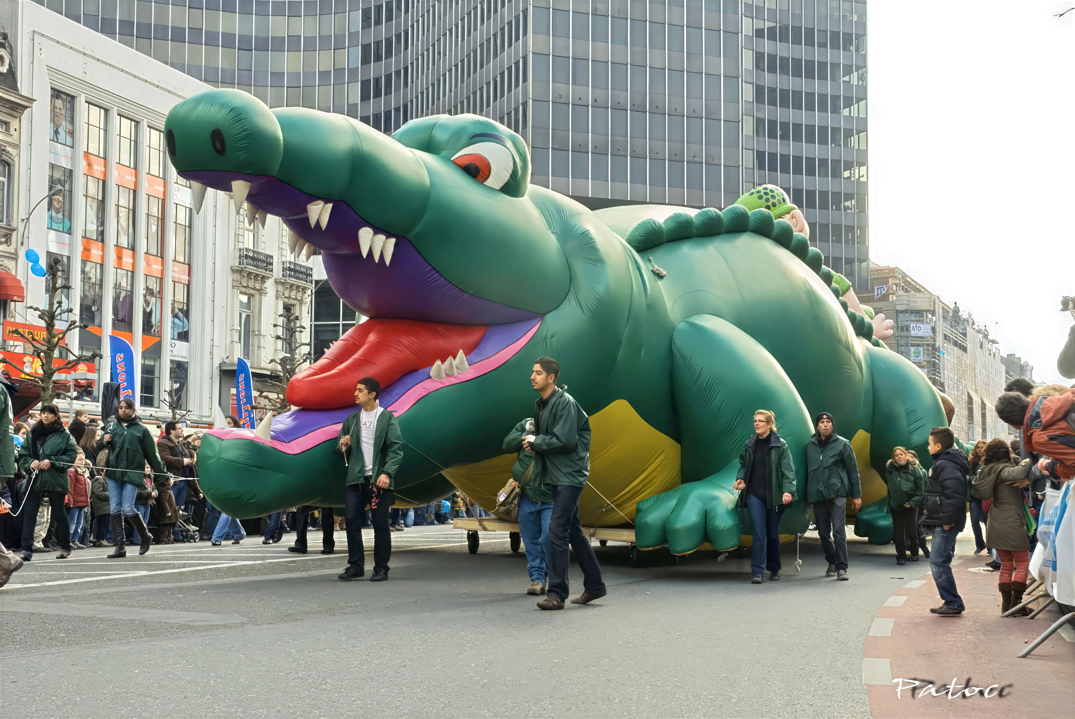 Balloon’s Day Parade dans le centre de Bruxelles, 28 février 2009.