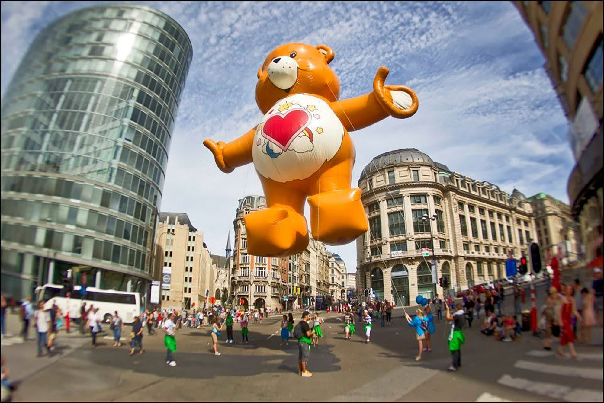 Balloon’s Day Parade, Fête de la BD, Bruxelles, 10 septembre 2011.