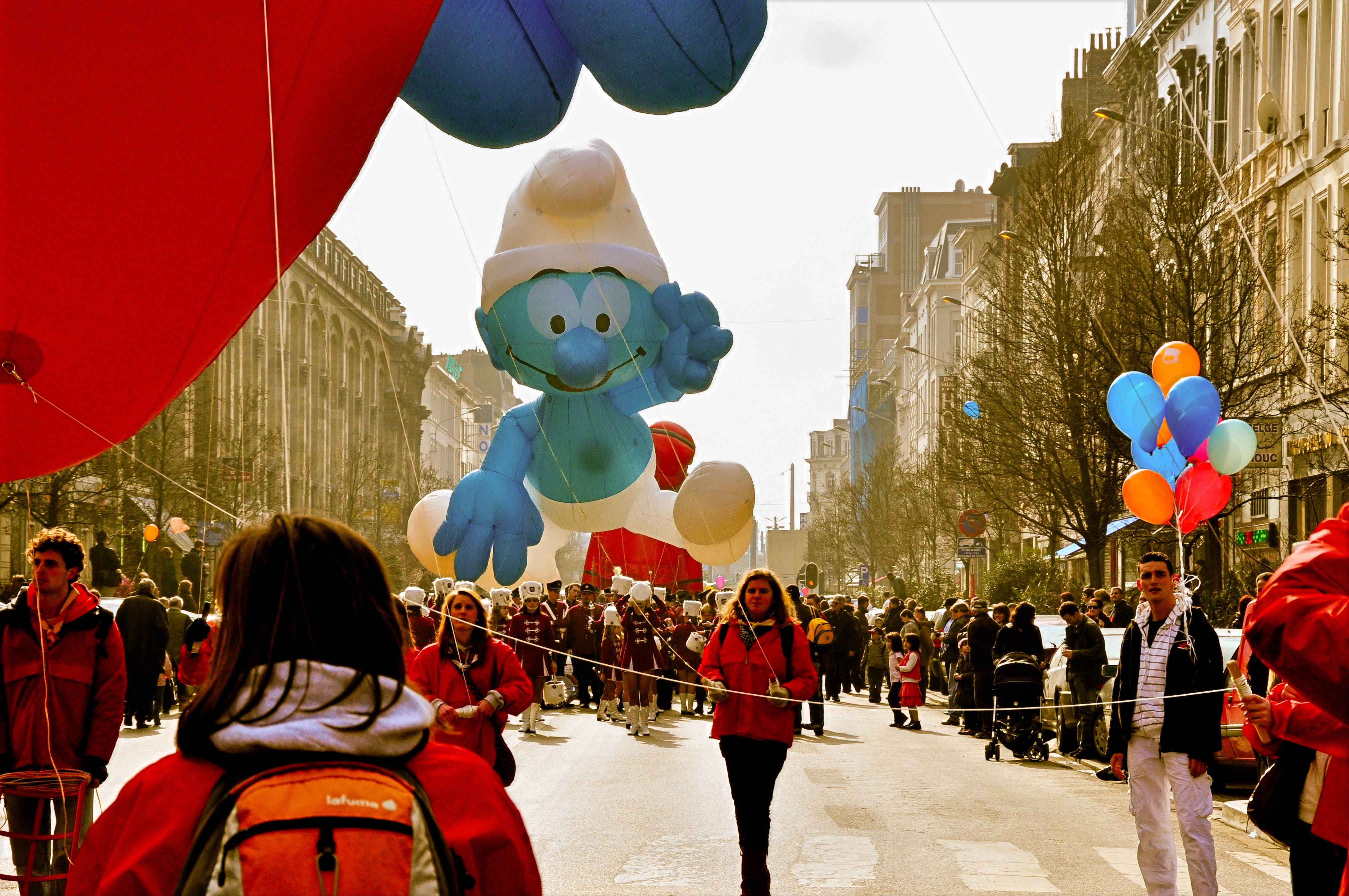 Balloon’s Day Parade dans le centre de Bruxelles, 28 février 2009.