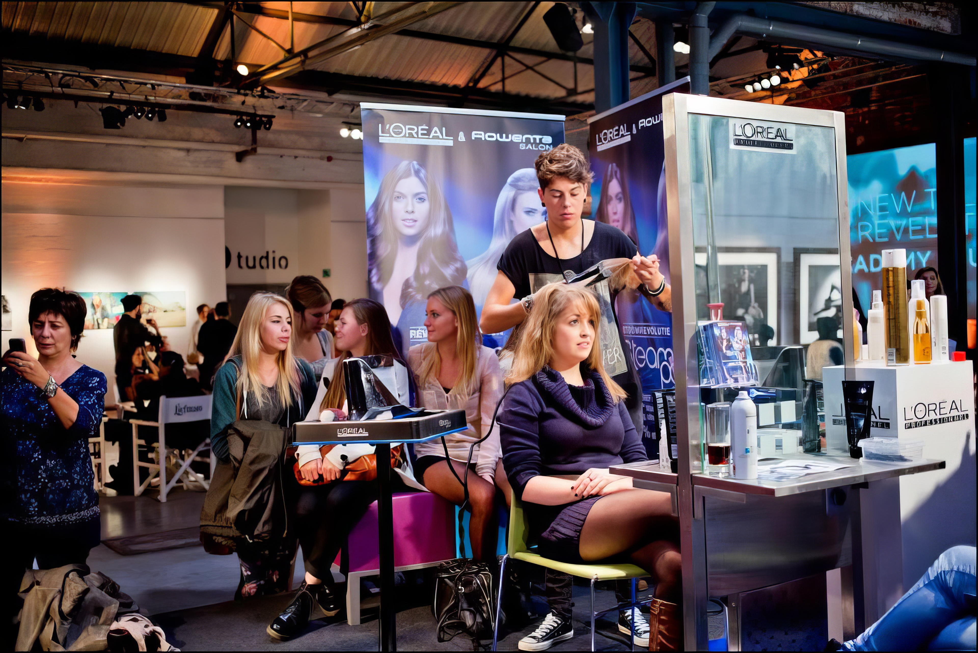 Make-up des Brussels Fashion Days 2013.