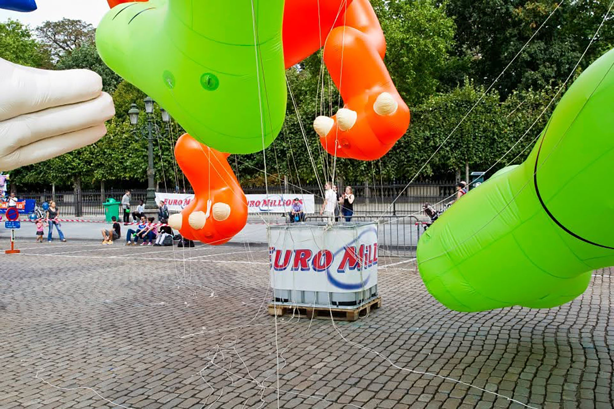 Balloon’s Day Parade, Fête de la BD, Bruxelles, 10 septembre 2011.
