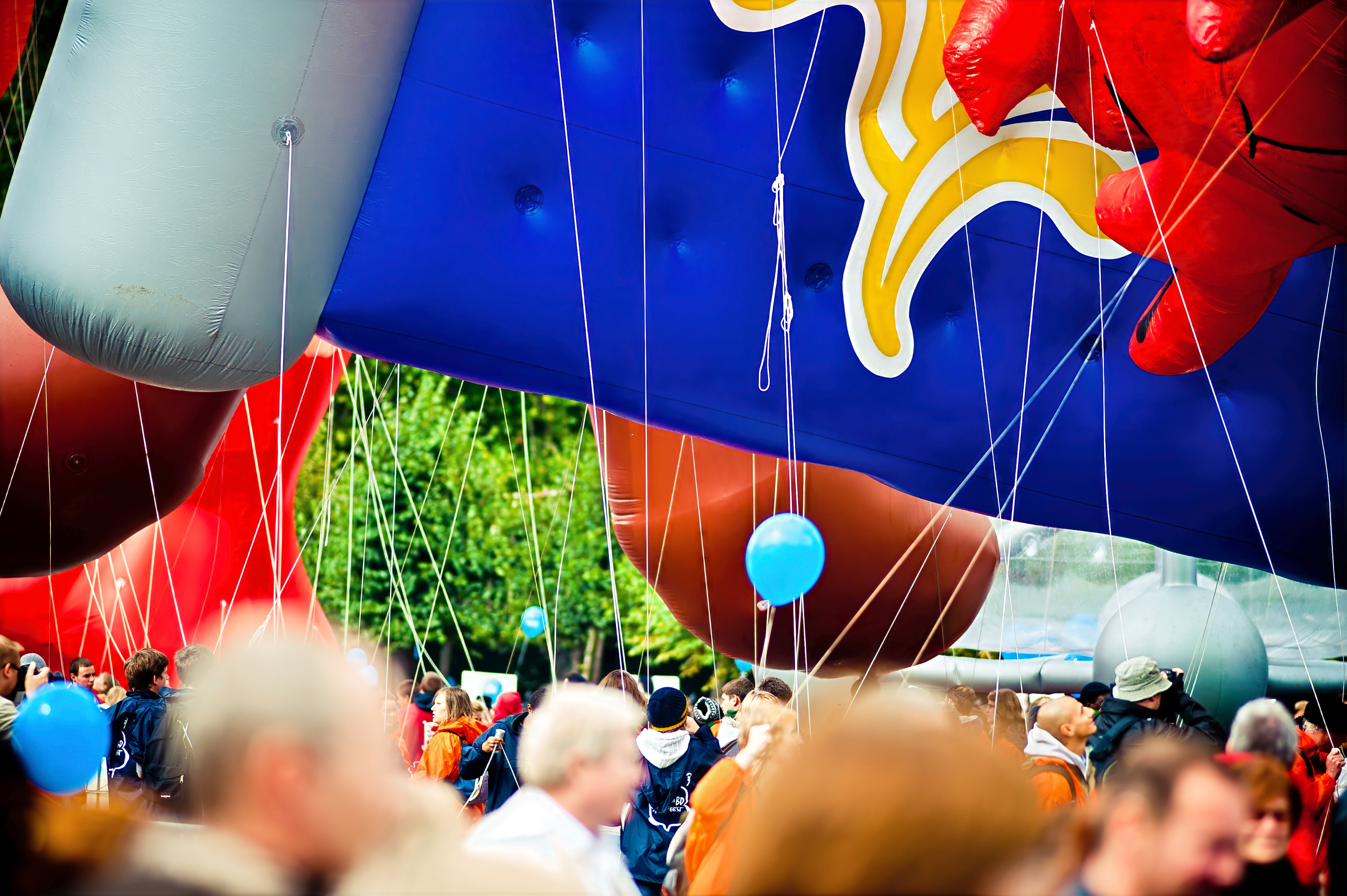 Balloon’s Day Parade, Fête de la BD, Bruxelles, 4 septembre 2010.