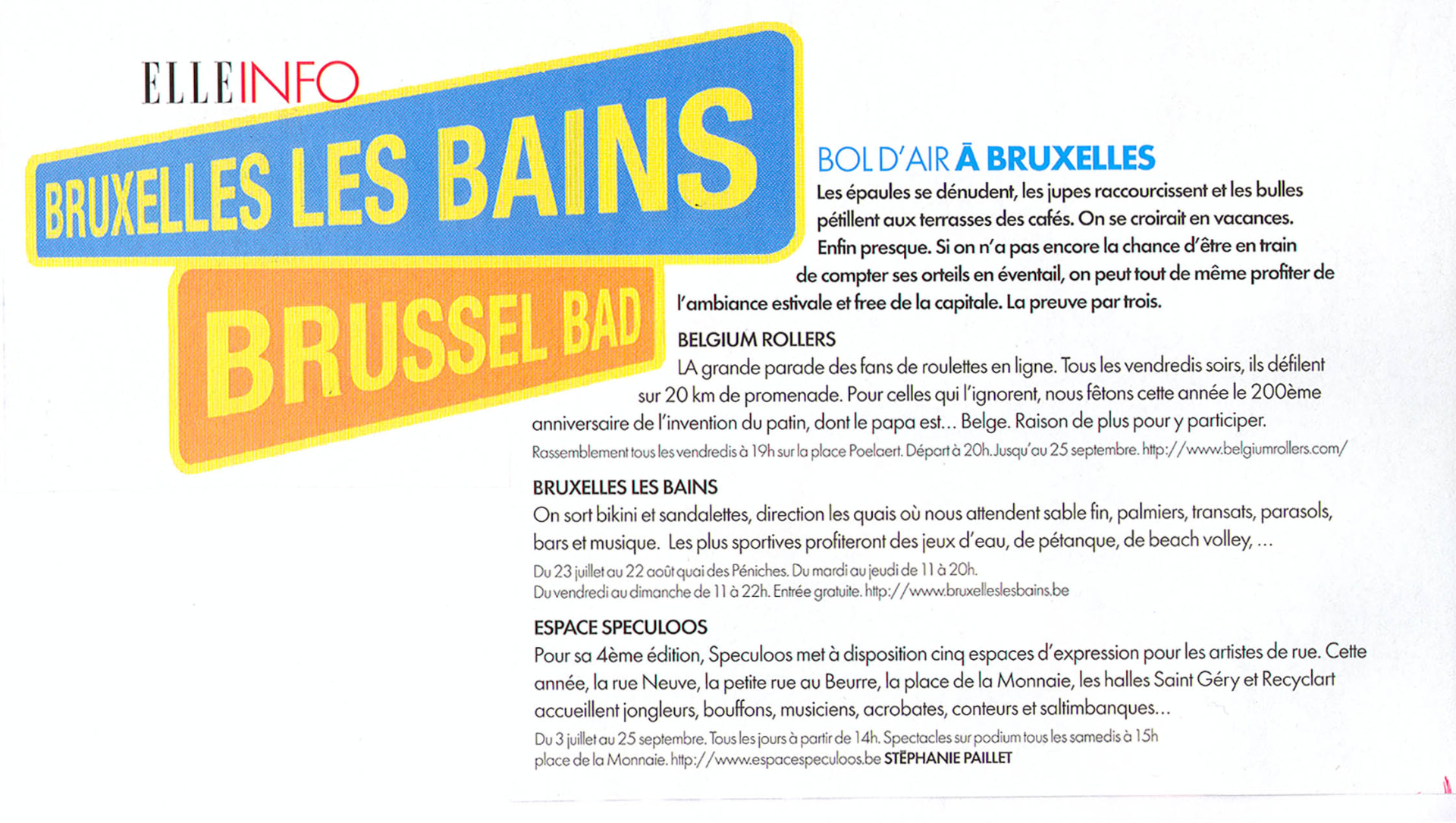 A breath of fresh air in Brussels