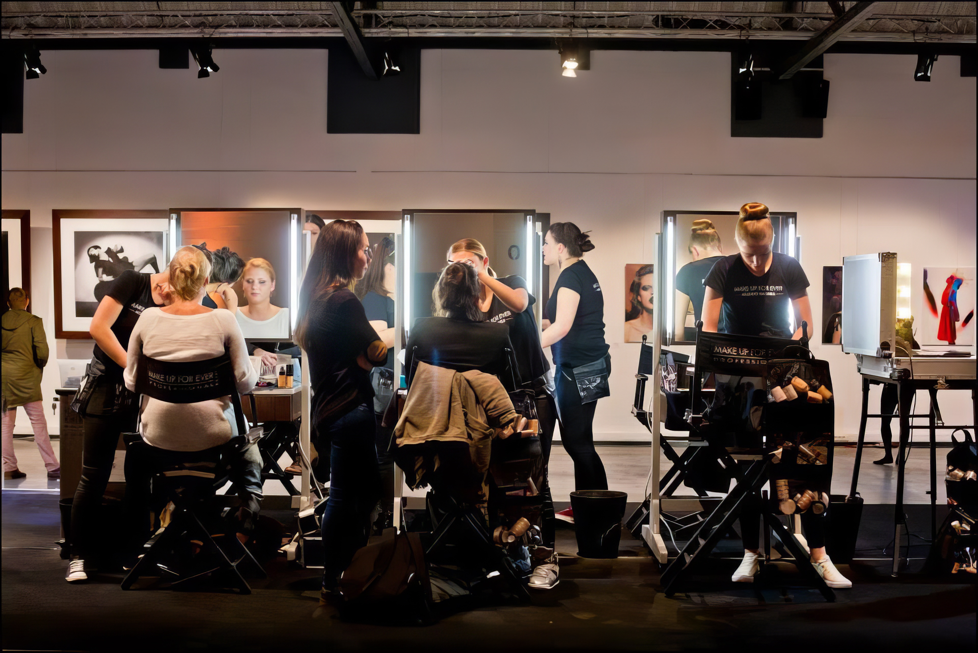 Make-up des Brussels Fashion Days 2013.