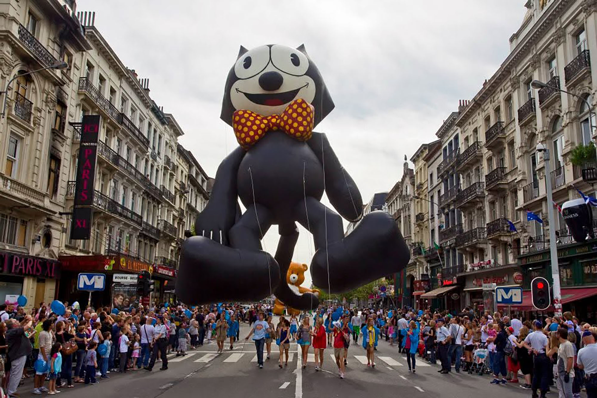 Balloon’s Day Parade, Fête de la BD, Bruxelles, 10 septembre 2011.