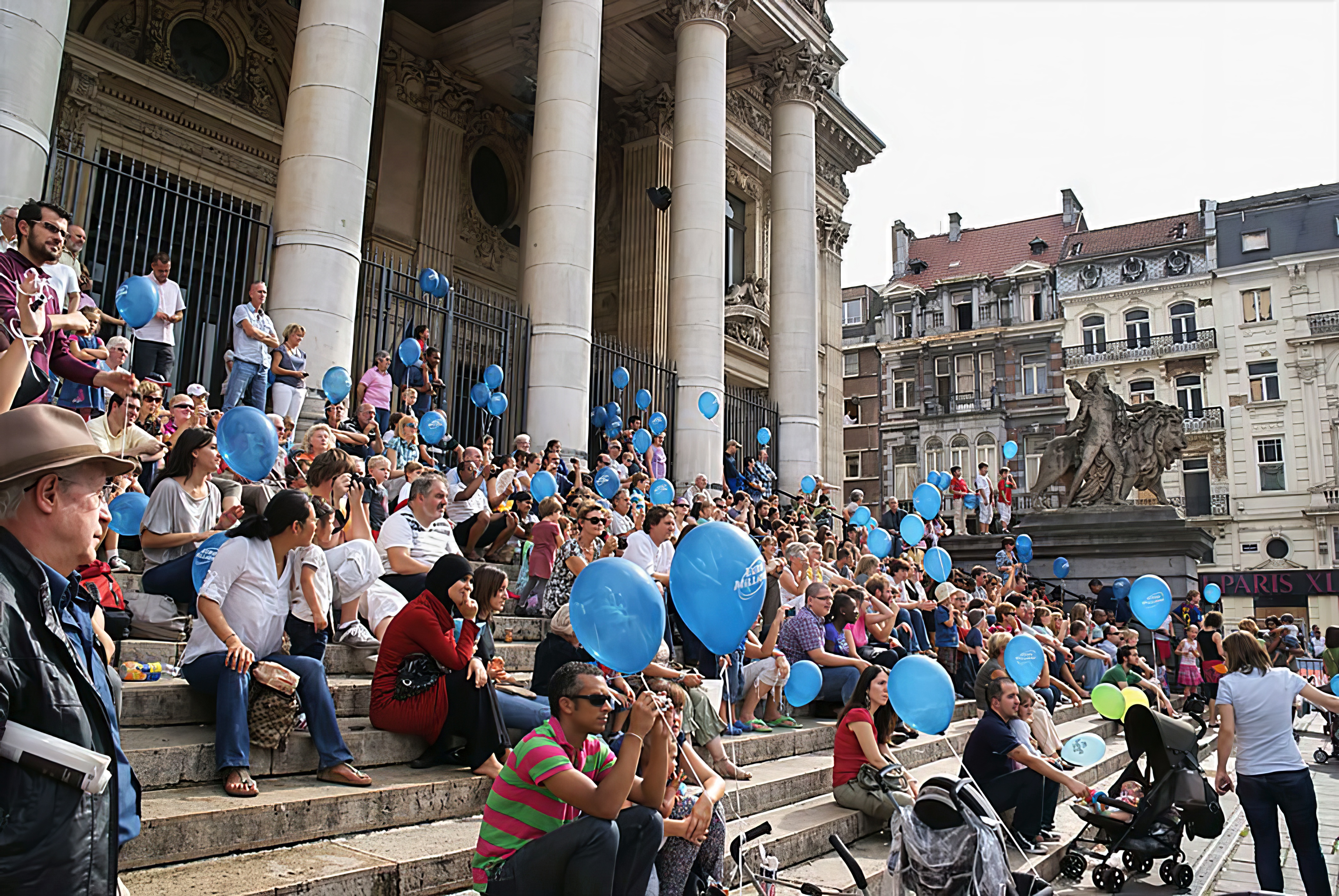 Balloon’s Day Parade, Fête de la BD, Bruxelles, 10 septembre 2011.