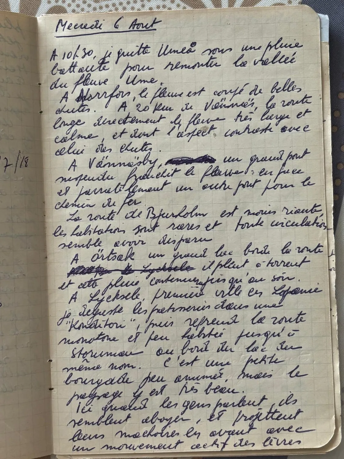 Carnet, page 7