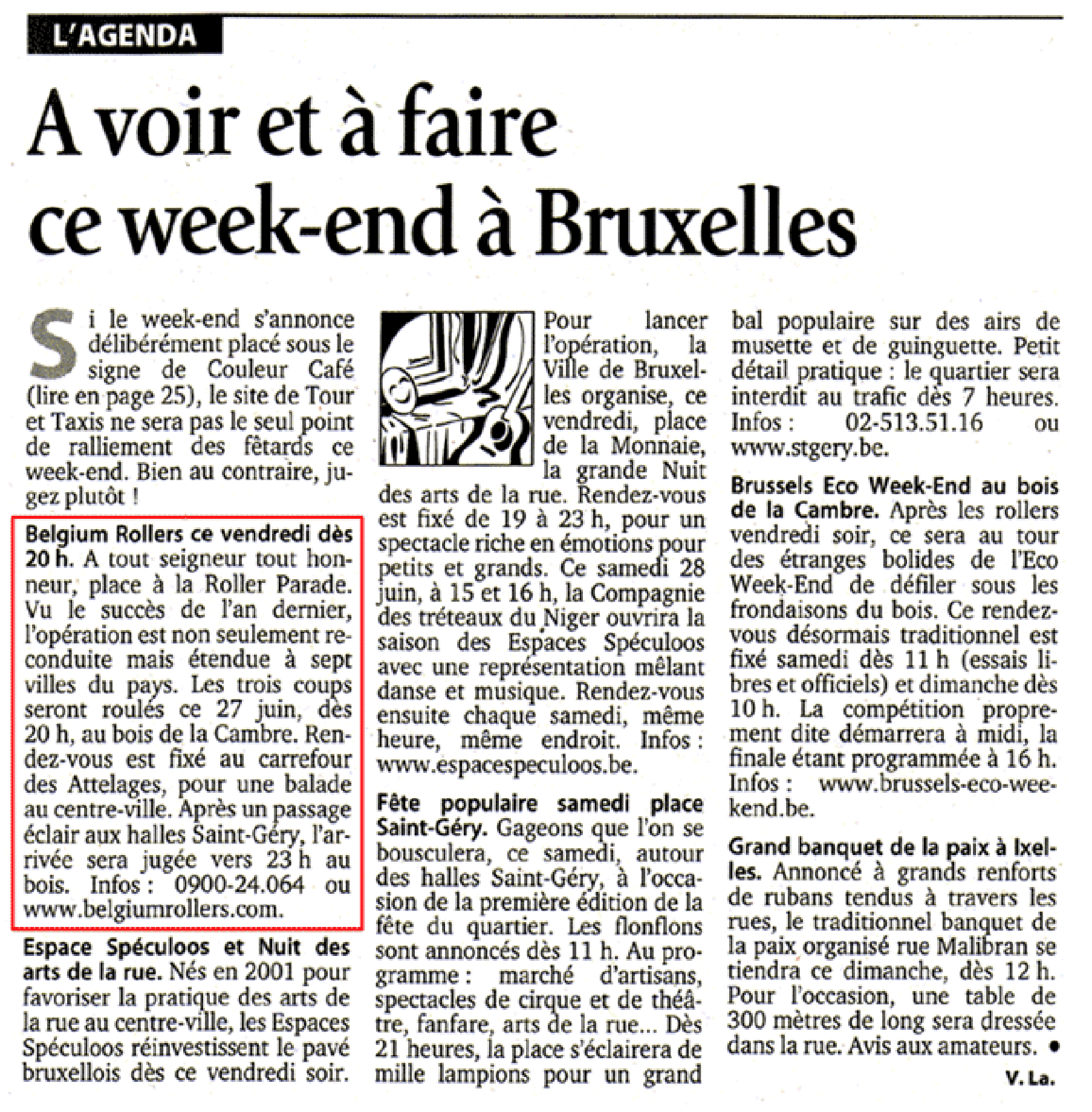 The agenda
What to see and do this weekend in Brussels