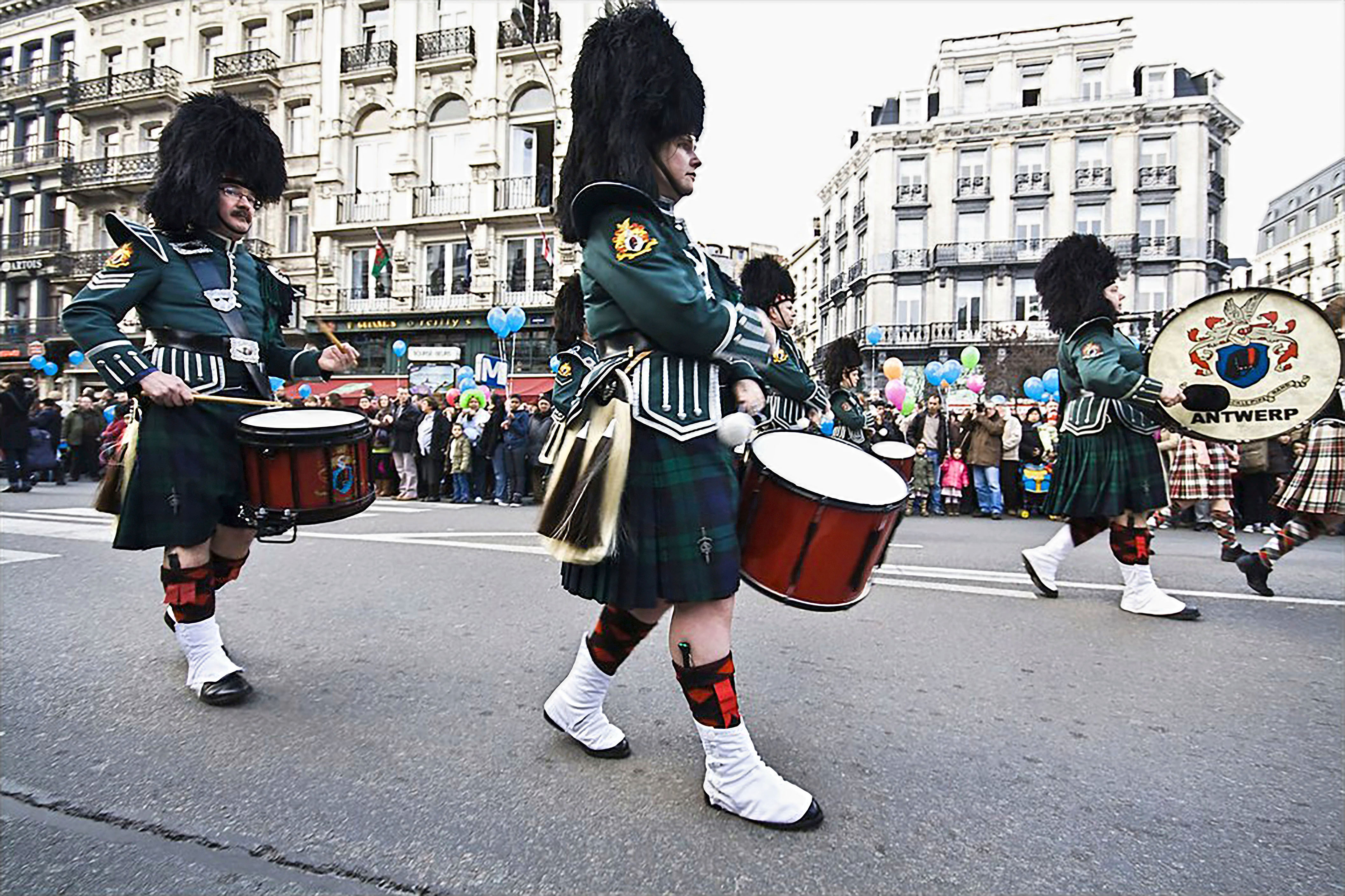 Balloon’s Day Parade dans le centre de Bruxelles, 28 février 2009.